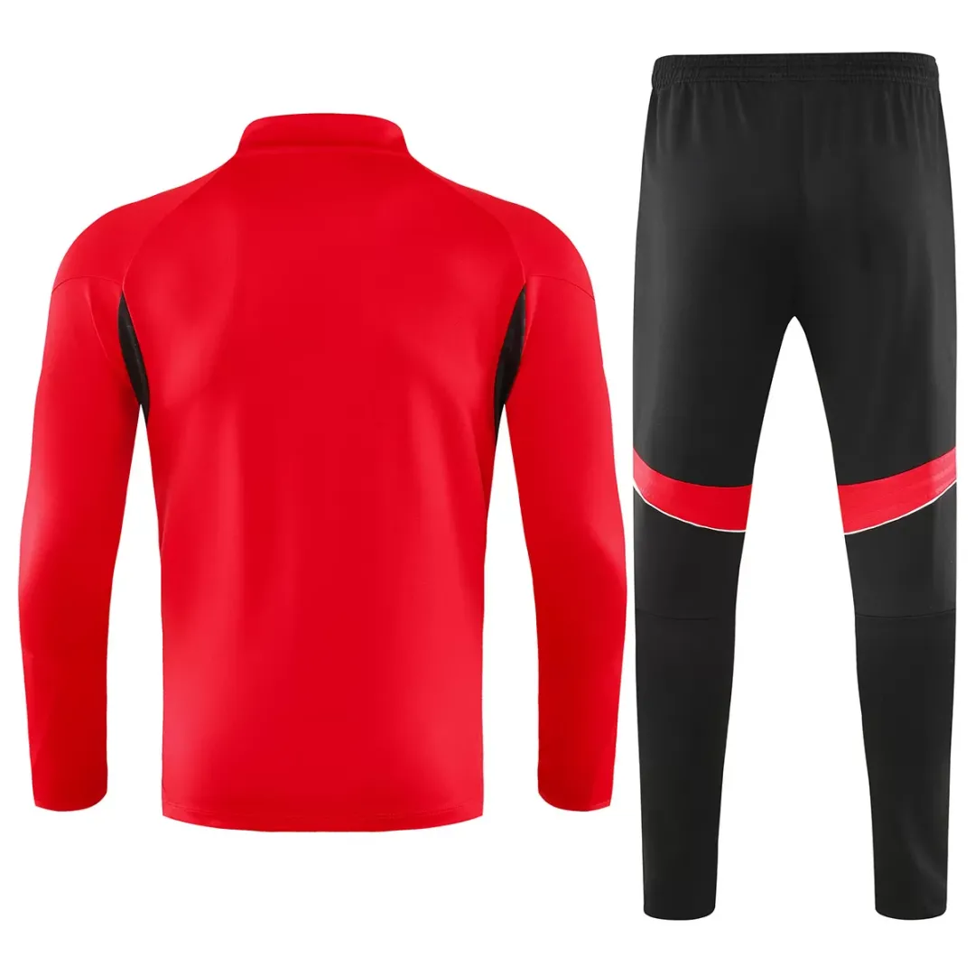 Alternative view of Kid's Arsenal 1/4 Zipper Sweat Kit(Top+Pants) Red 2025/26