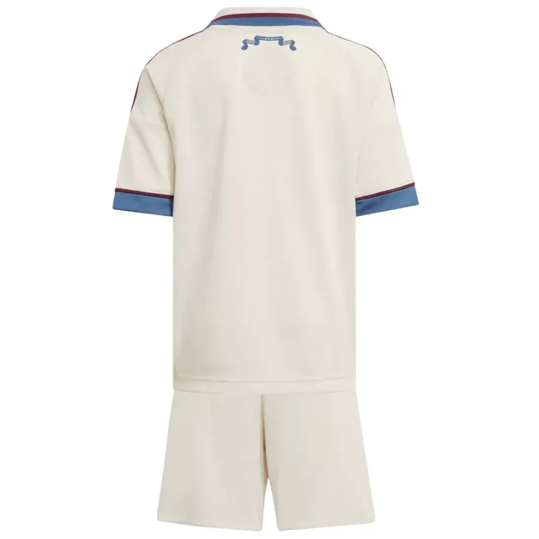Alternative view of Kid's AJAX Third Kit 2025/26