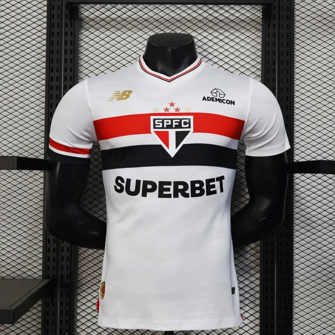 Player Version Sao Paulo Home Jersey 2025 - Image 3