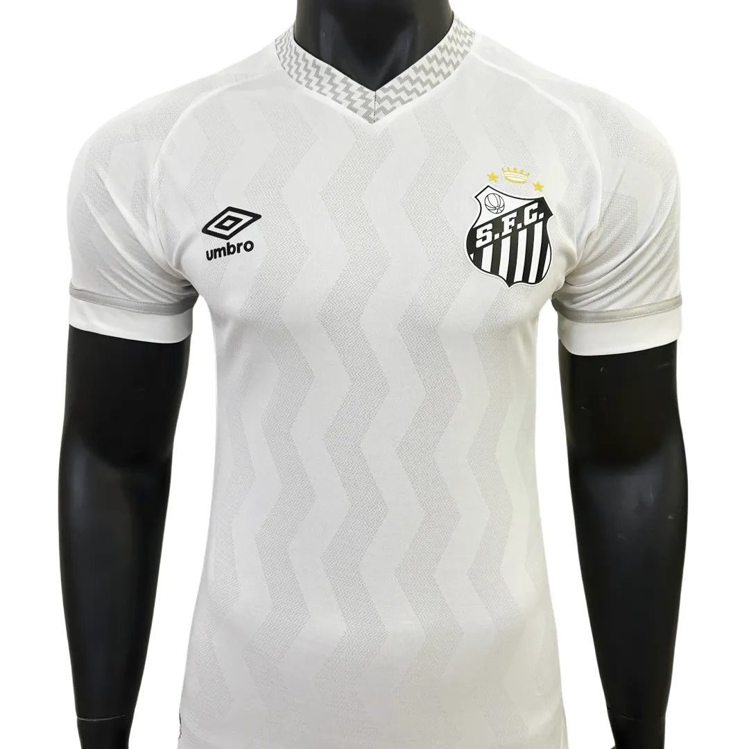 Alternative view of Player Version Santos FC Home Jersey 2025