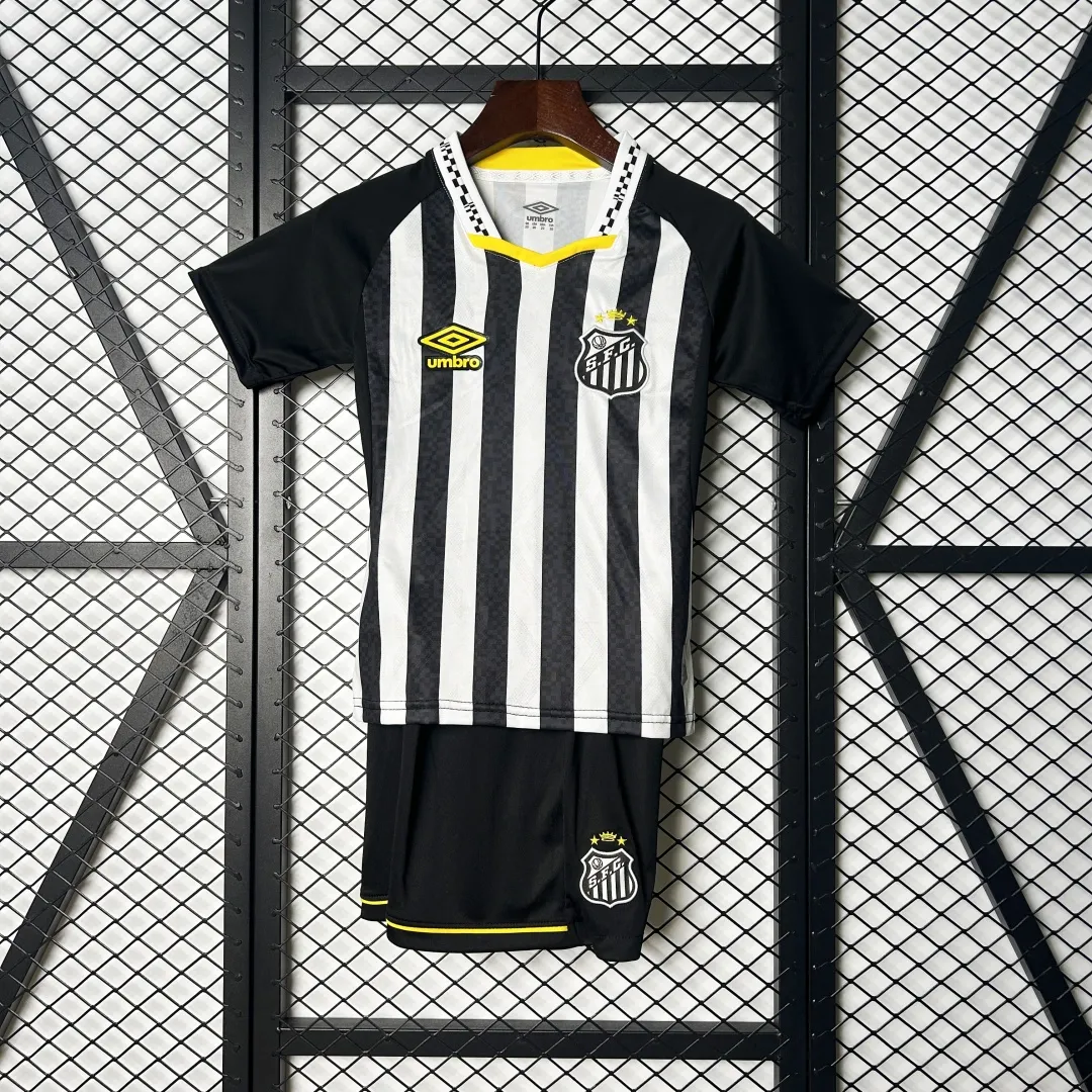 Alternative view of Kid's Santos FC Away Kit 2025