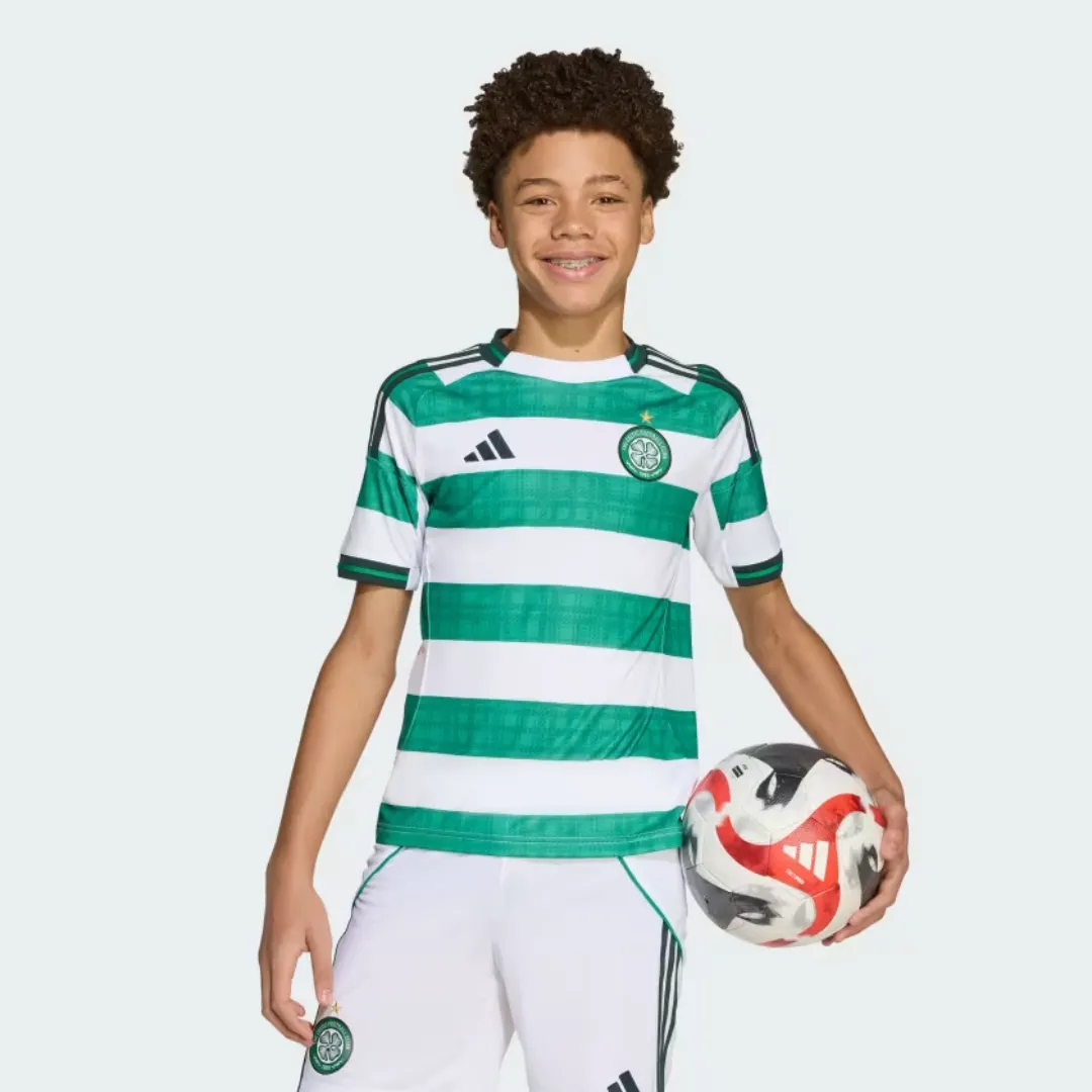 Alternative view of Kid's Celtic Home Kit 2025/26