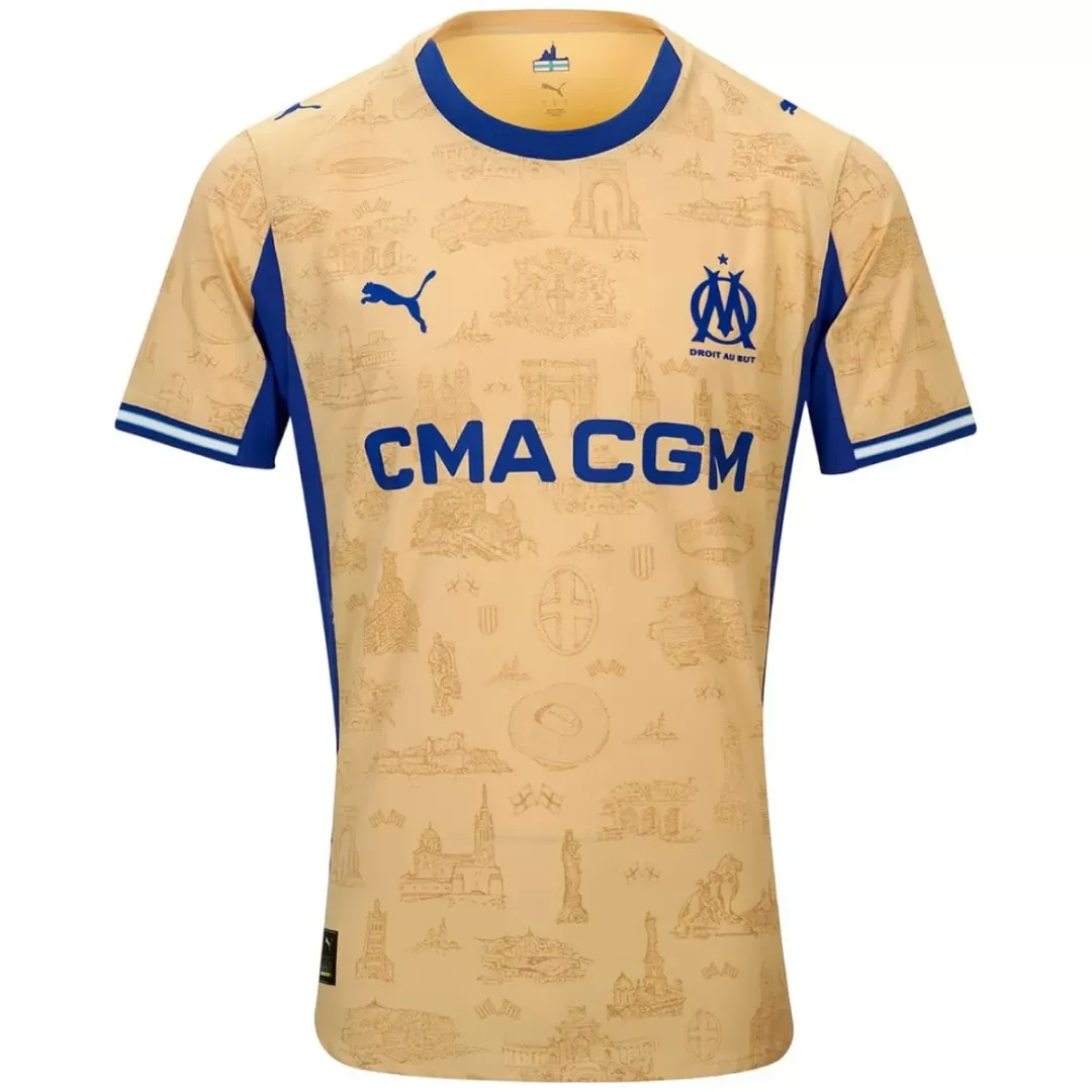 Player Version Olympique Marseille Fourth Authentic Jersey 2025/26