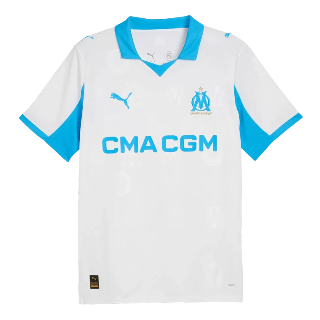 Alternative view of RABIOT #25 Olympique Marseille Home Jersey 2025/26