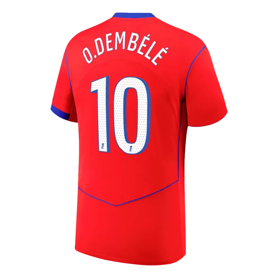 Alternative view of O.DEMBÉLÉ #10  Paris Saint-Germain PSG Third Jersey 2025/26