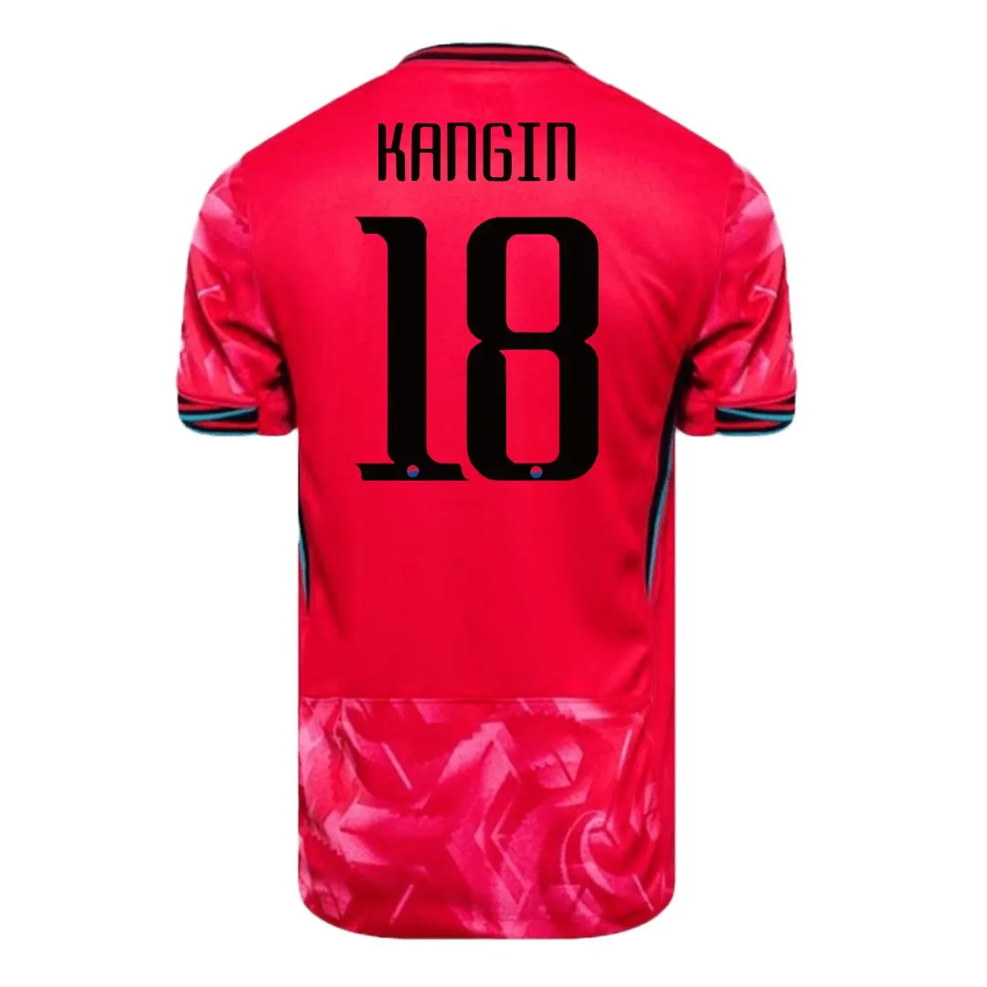 KANGIN #18 South Korea Home Jersey 2024