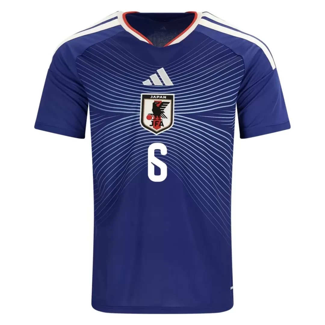 Alternative view of Endo #6 Japan Home Jersey World Cup 2026