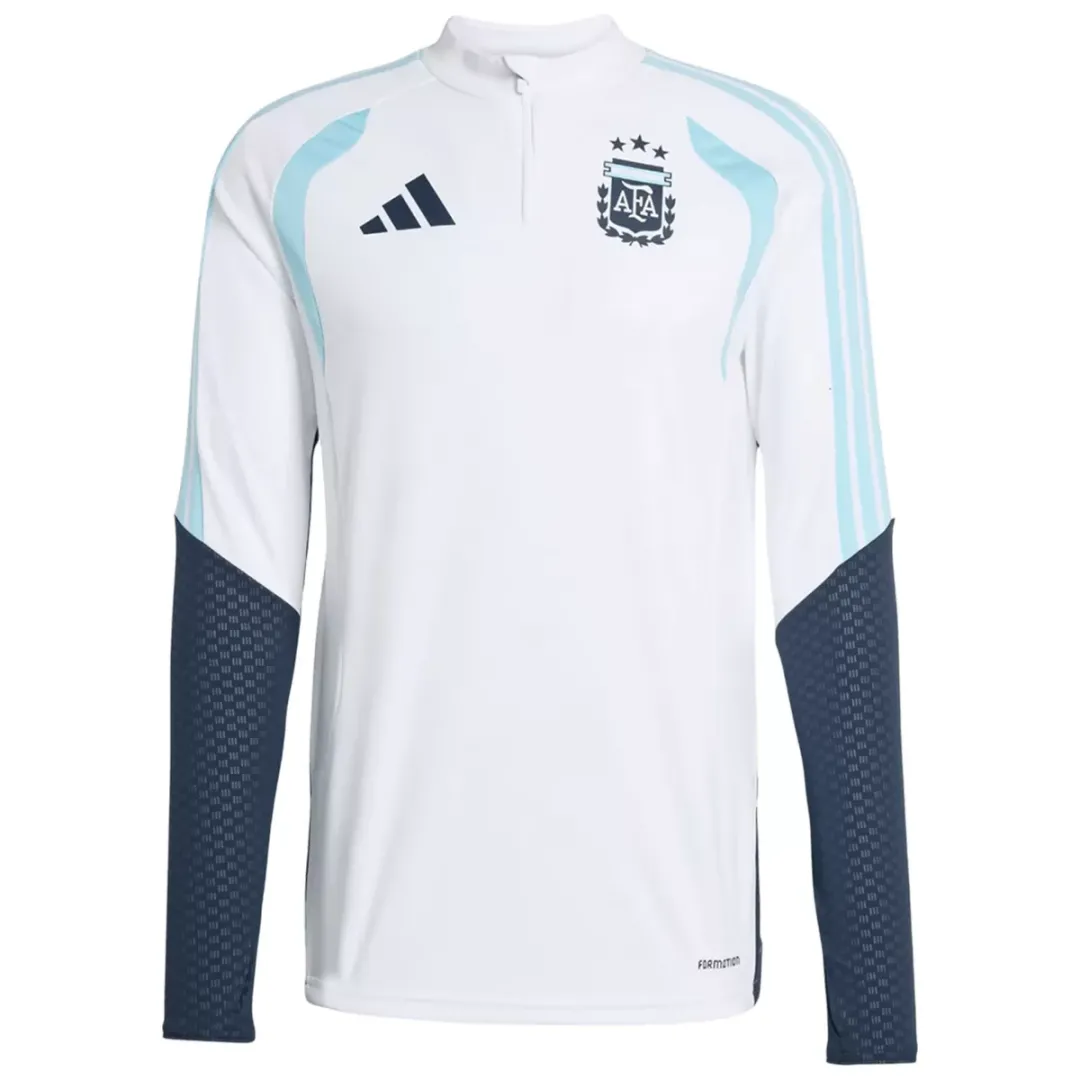 Alternative view of Kid's Argentina Zipper Sweatshirt Kit(Top+Pants) White 2026
