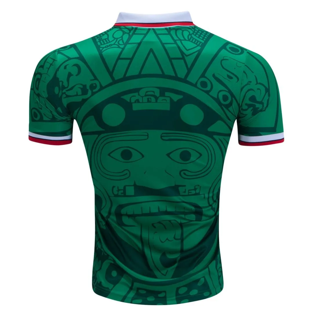 Alternative view of Mexico Retro Home Jersey 1998