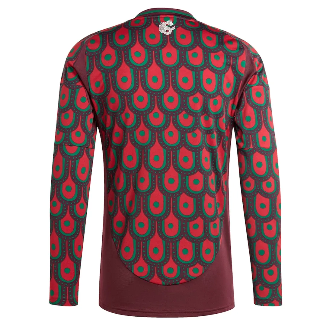 Alternative view of Mexico Home Long Sleeve Jersey Copa America 2024