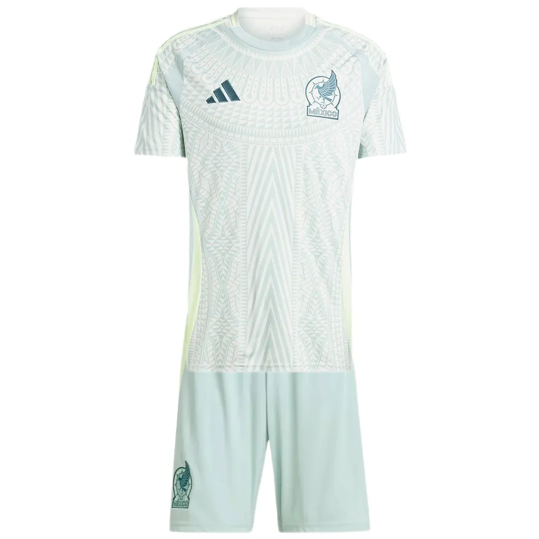 Kid's Mexico Away Jersey+Shorts Copa America 2024