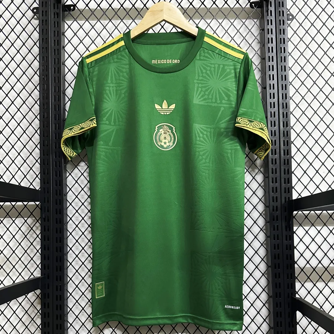 Alternative view of Mexico Gold Cup Green Jersey 2025