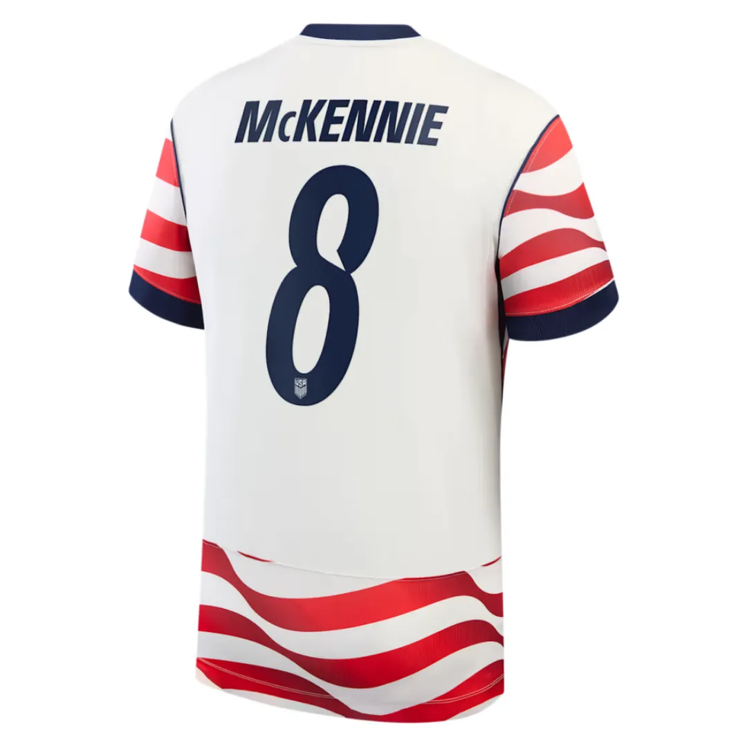 McKennie #8 USMNT USA Home Jersey World Cup 2026