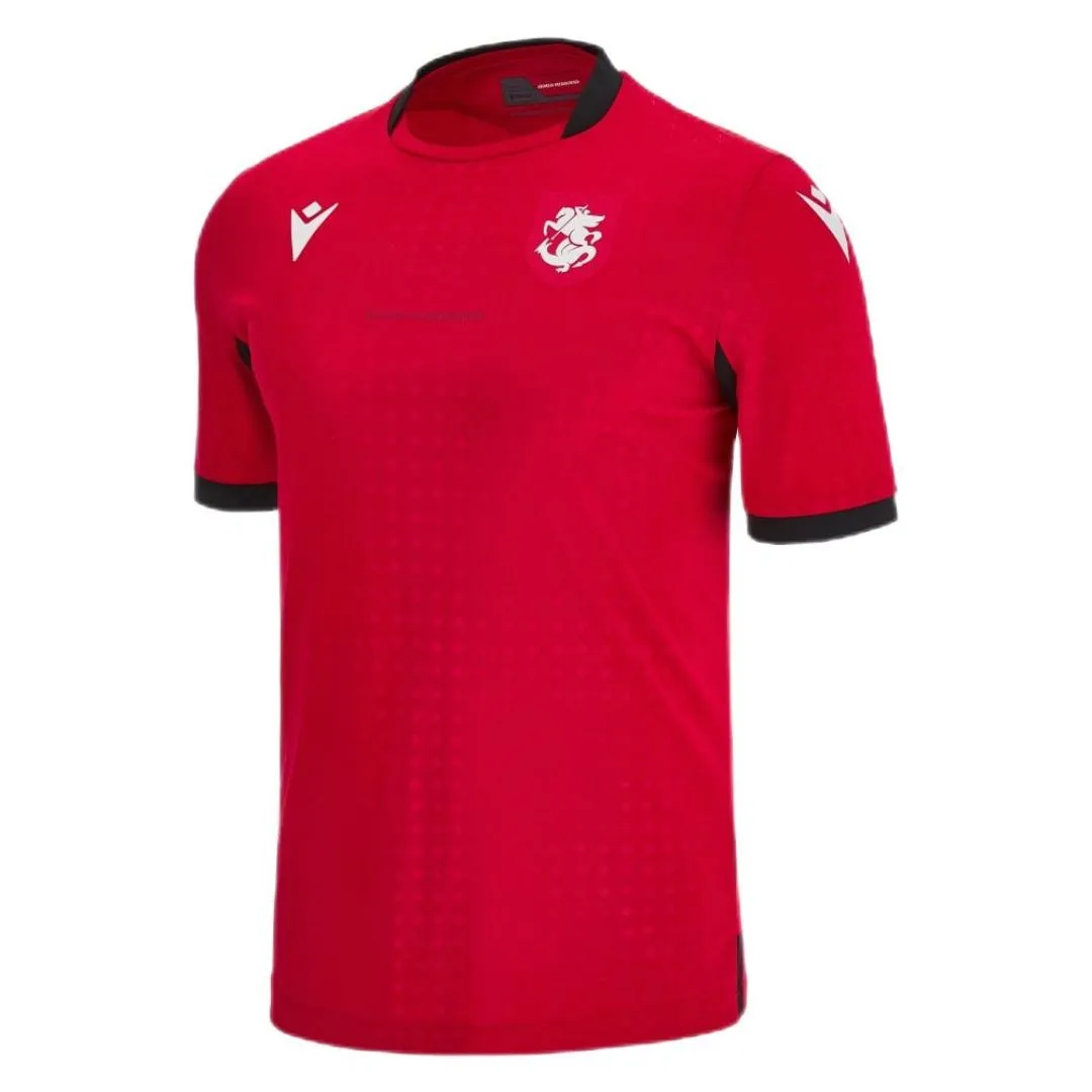 Alternative view of Khvicha Kvaratskhelia #7 Georgia Third Jersey EURO 2024