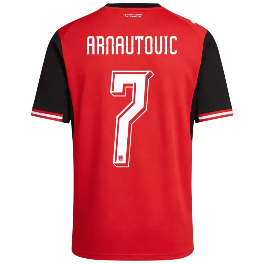 ARNAUTOVIC #7 Austria Home Jersey World Cup 2026