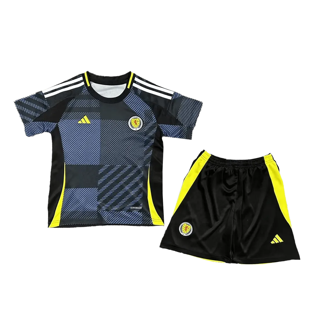 Kid's Scotland Home Jersey+Shorts EURO 2024
