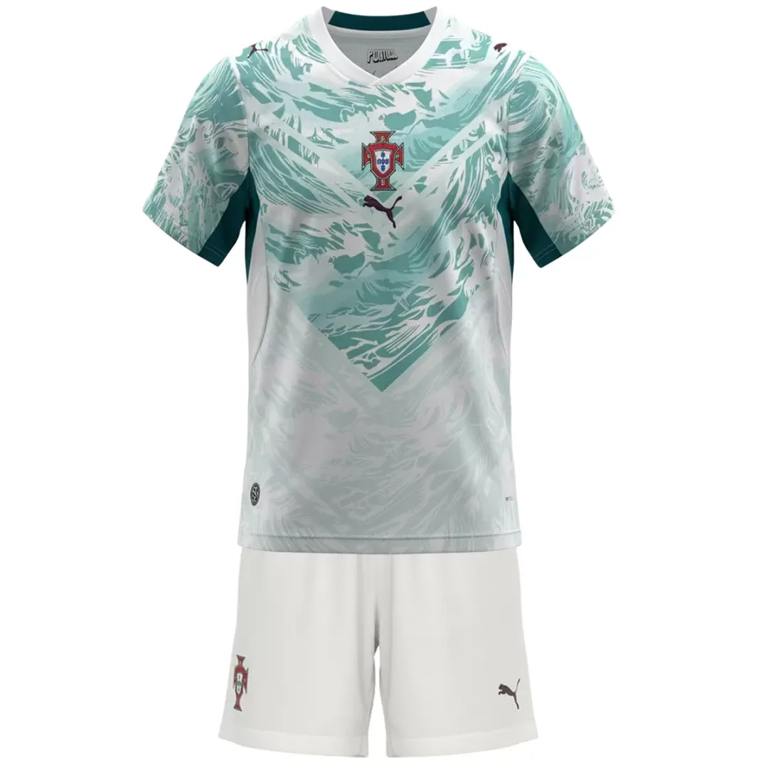 Kid's Portugal Away Kit World Cup 2026