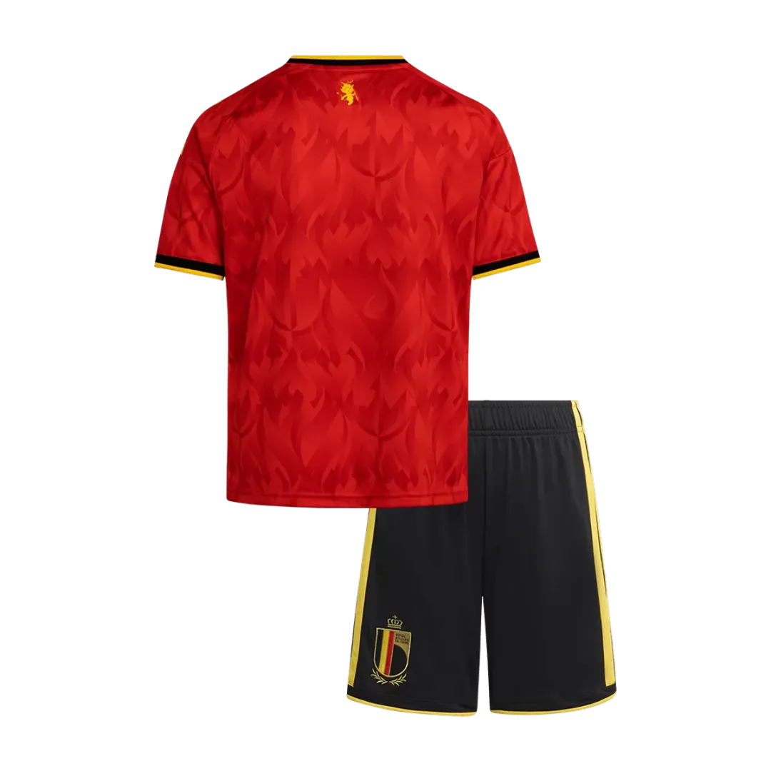 Alternative view of Kid's Belgium Home Kit World Cup 2026