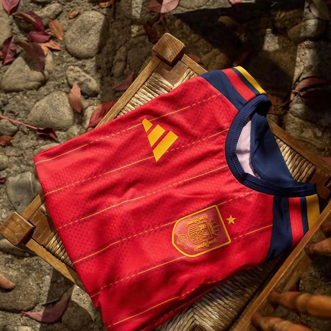 Player Version Spain Home Authentic Jersey World Cup 2026 - Image 4