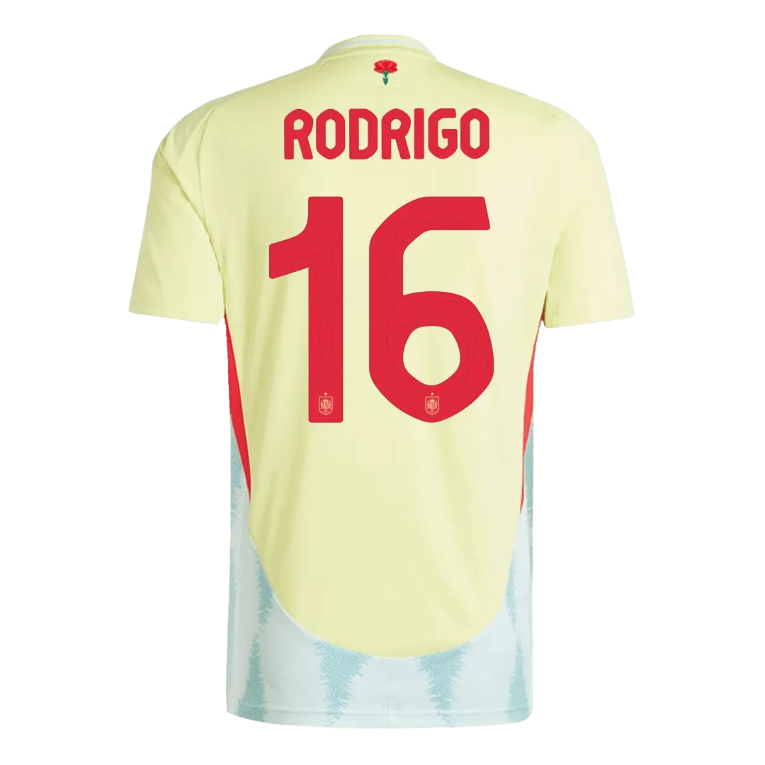 Rodrigo #16 Spain Away Jersey EURO 2024
