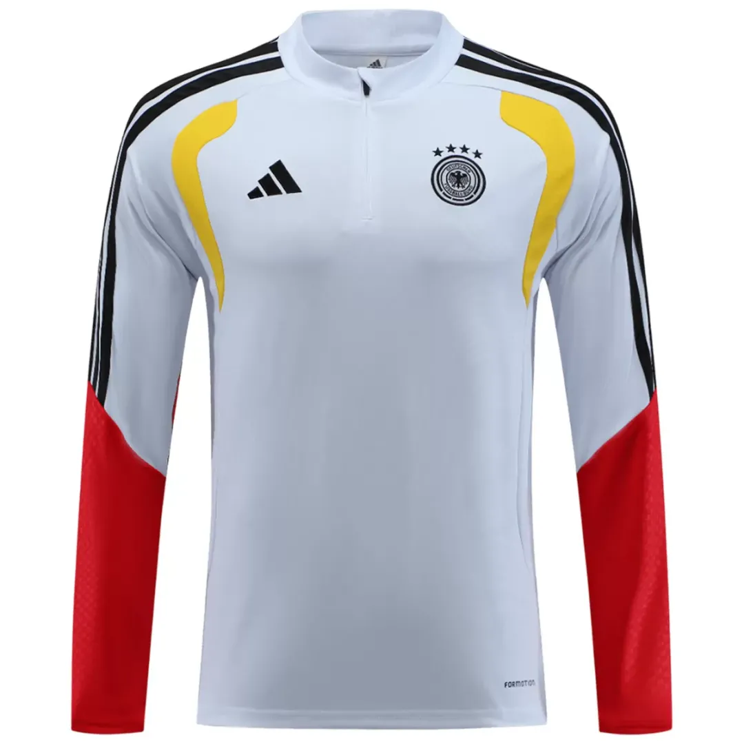 Alternative view of Kid's Germany Zipper Sweatshirt Kit(Top+Pants) White 2026