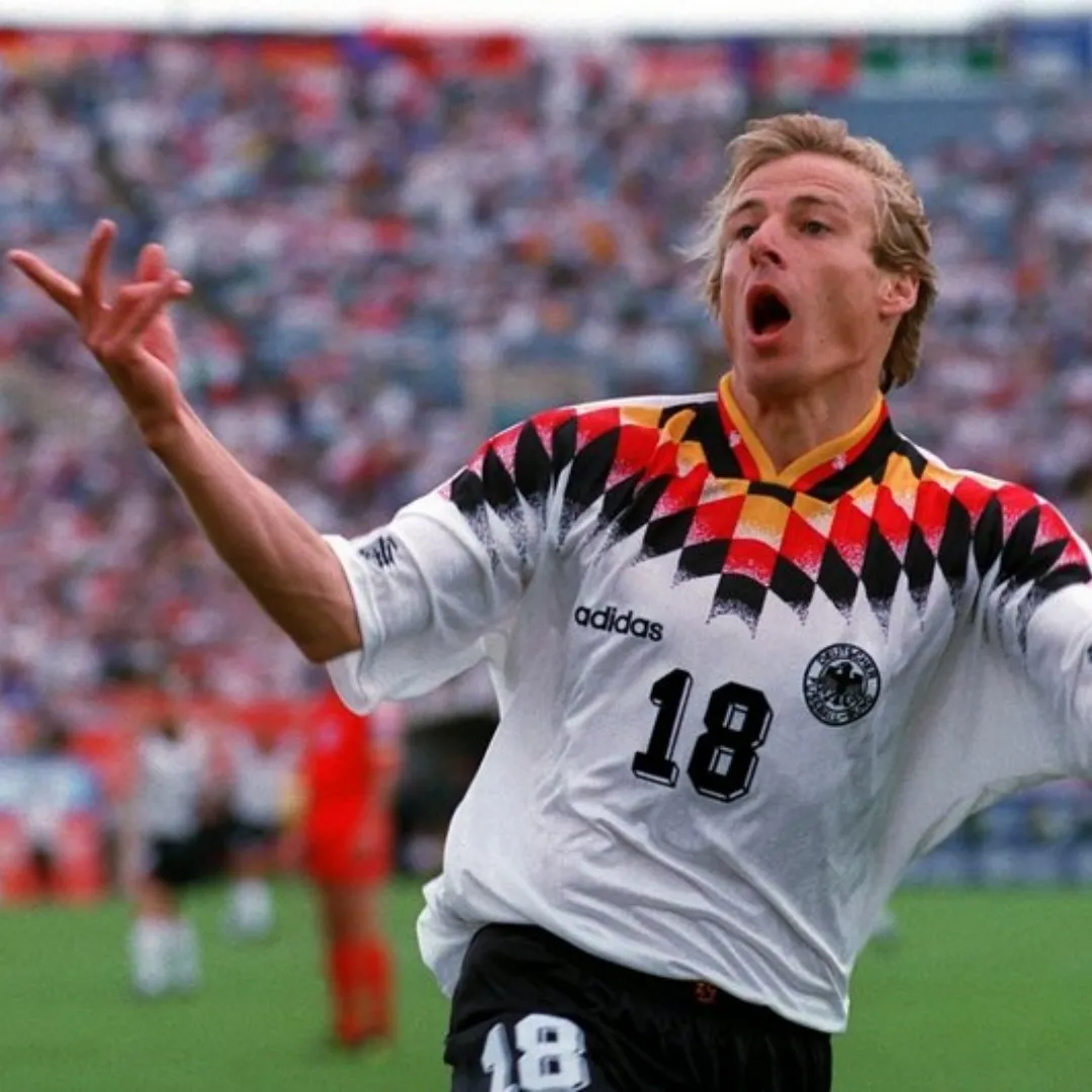 Alternative view of Retro Germany Home Jersey 1994