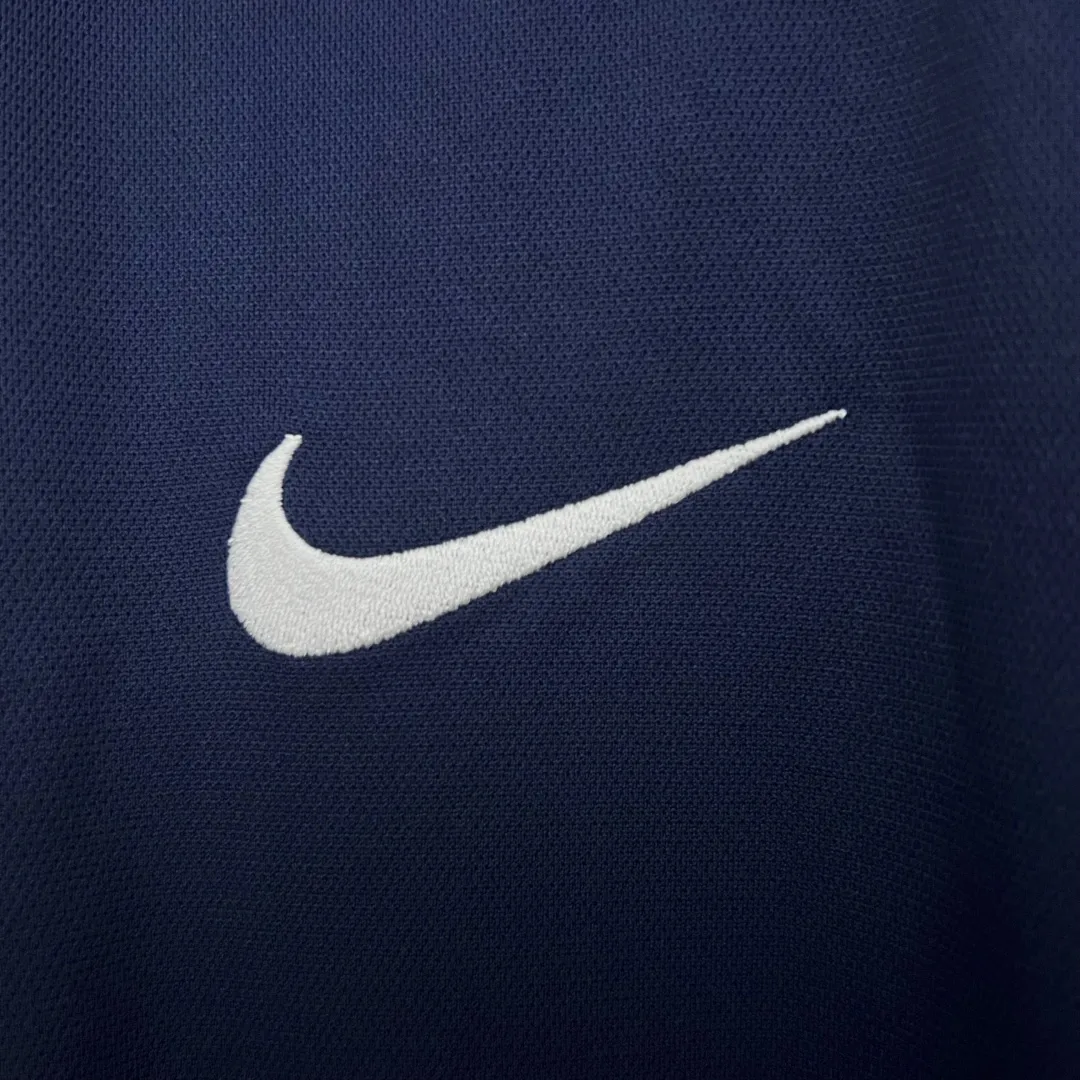 France Rertro Home Long Sleeve Jersey 2014 - Image 5