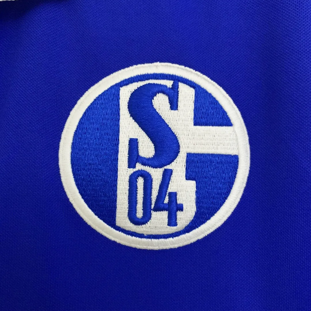 Retro Schalke 04 Home Jersey 2001/02 - Image 4