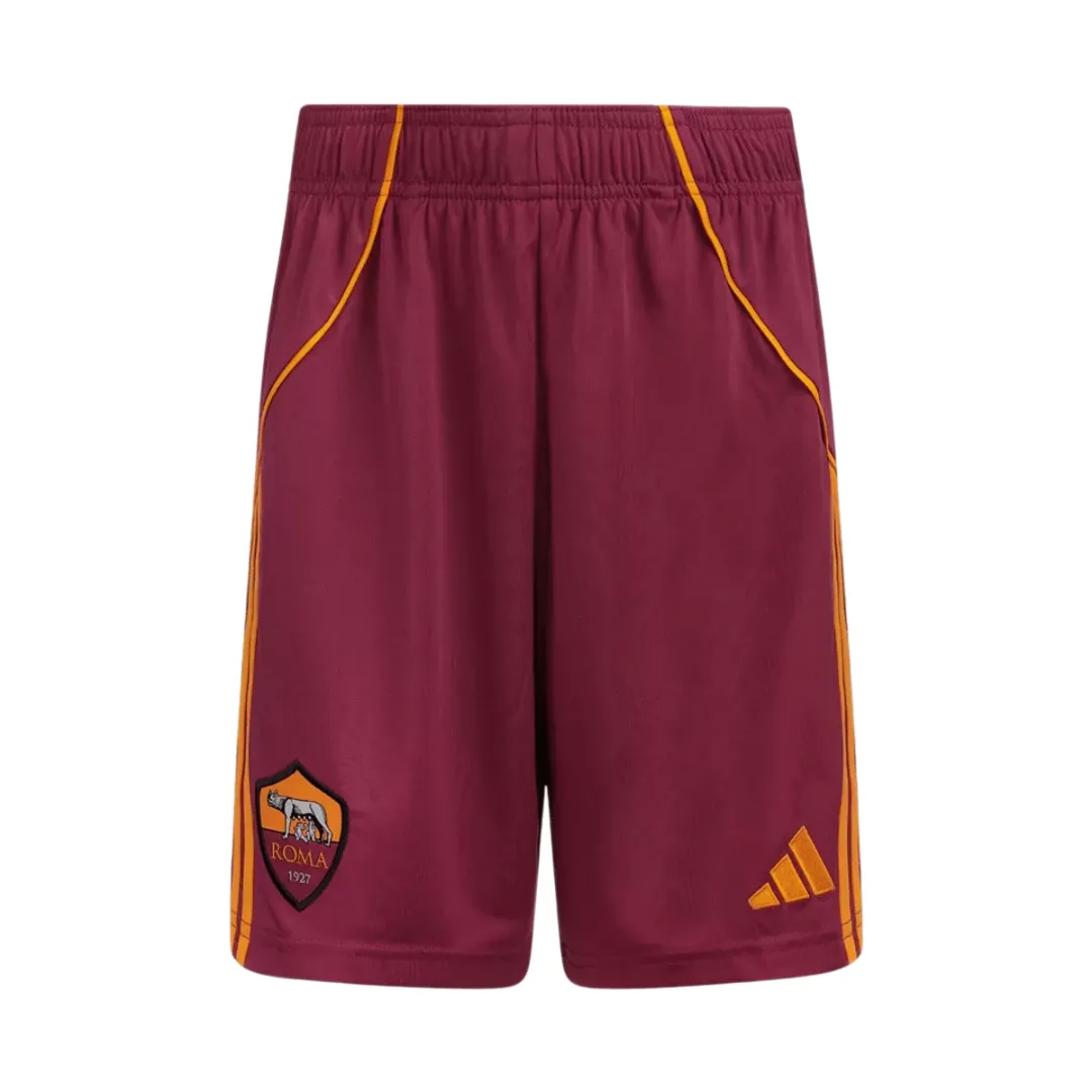 AS Roma Home Soccer Shorts 2025/26