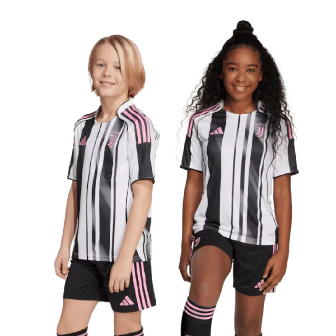 Kid's Juventus Home Kit 2025/26 - Image 3