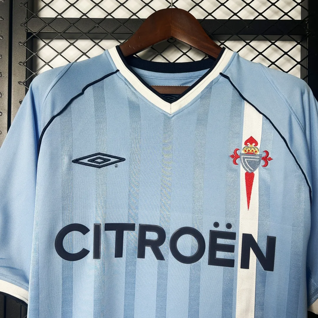 Retro Celta Vigo Home Jersey 2001/02 - Image 3