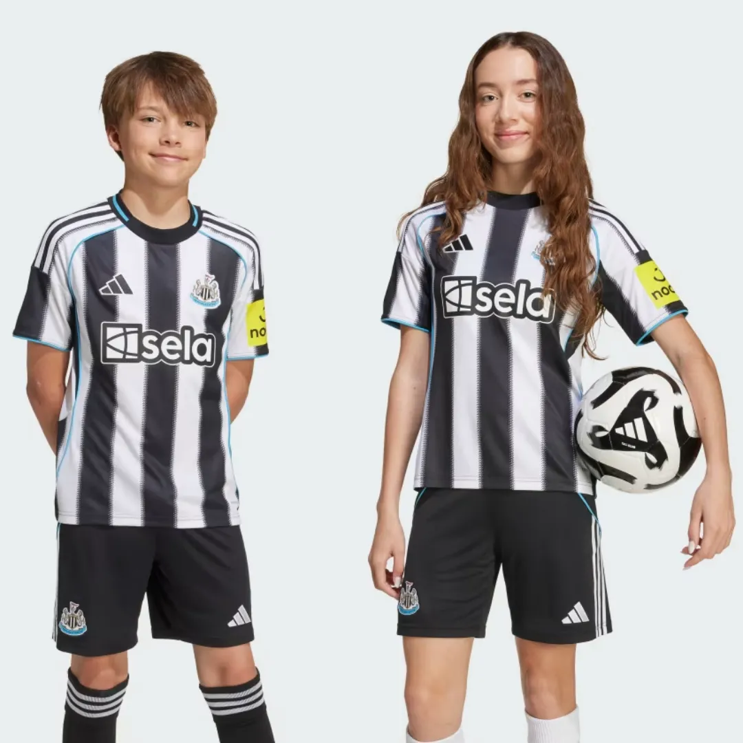 Alternative view of Kid's Newcastle United Home Kit 2025/26