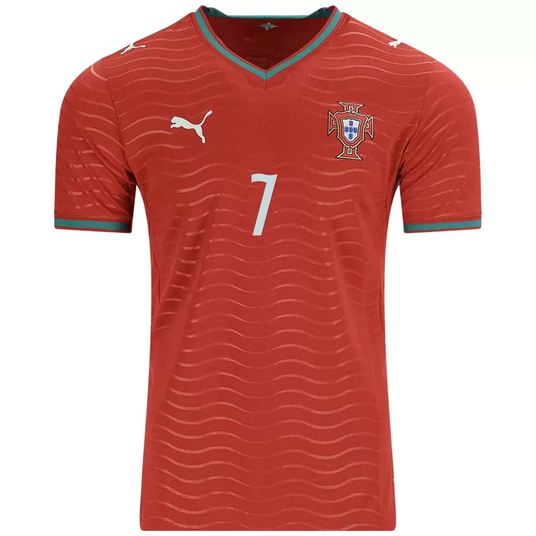Alternative view of RONALDO #7 Portugal Home Jersey World Cup 2026
