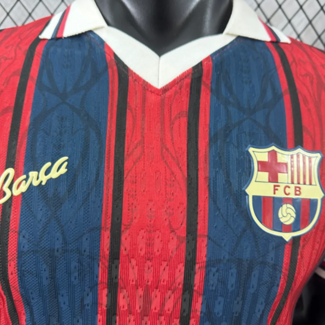 Player Version Barcelona 125th Anniversary Jersey 2025/26 - Image 3