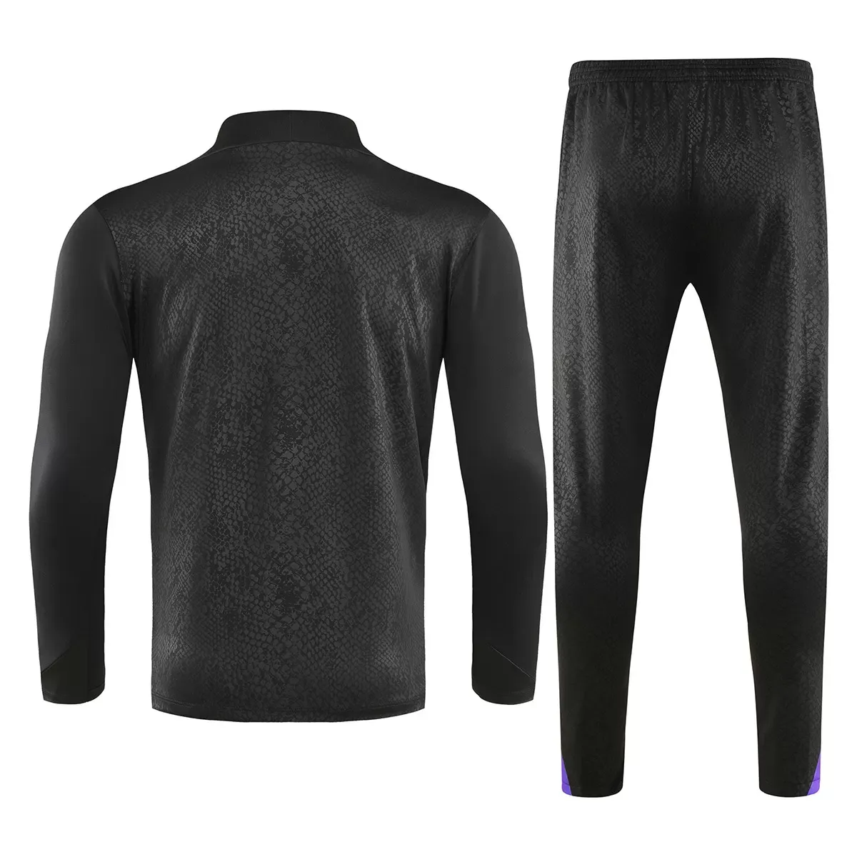 Alternative view of Kid's Barcelona x Kobe Bryant 1/4 Zipper Sweat Kit(Top+Pants) Black 2025/26
