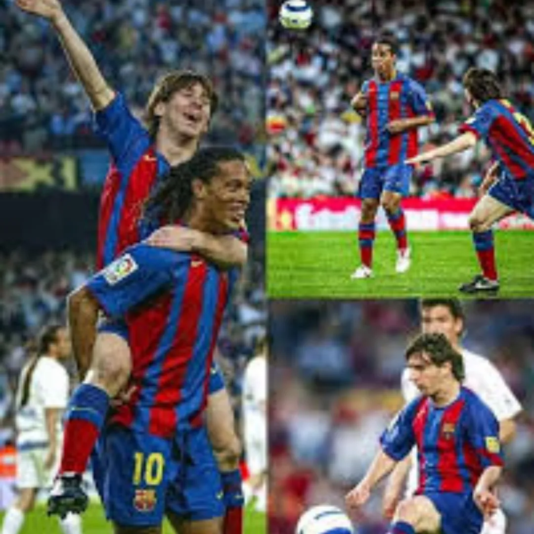 Alternative view of Retro Barcelona Home Jersey 2004/05