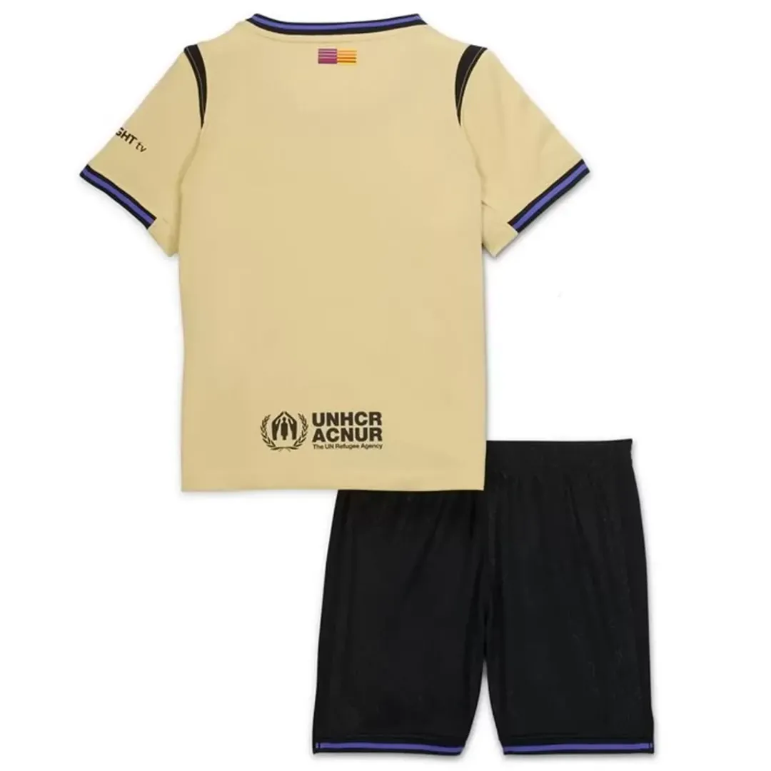 Alternative view of Kid's Barcelona Away Kit 2025/26