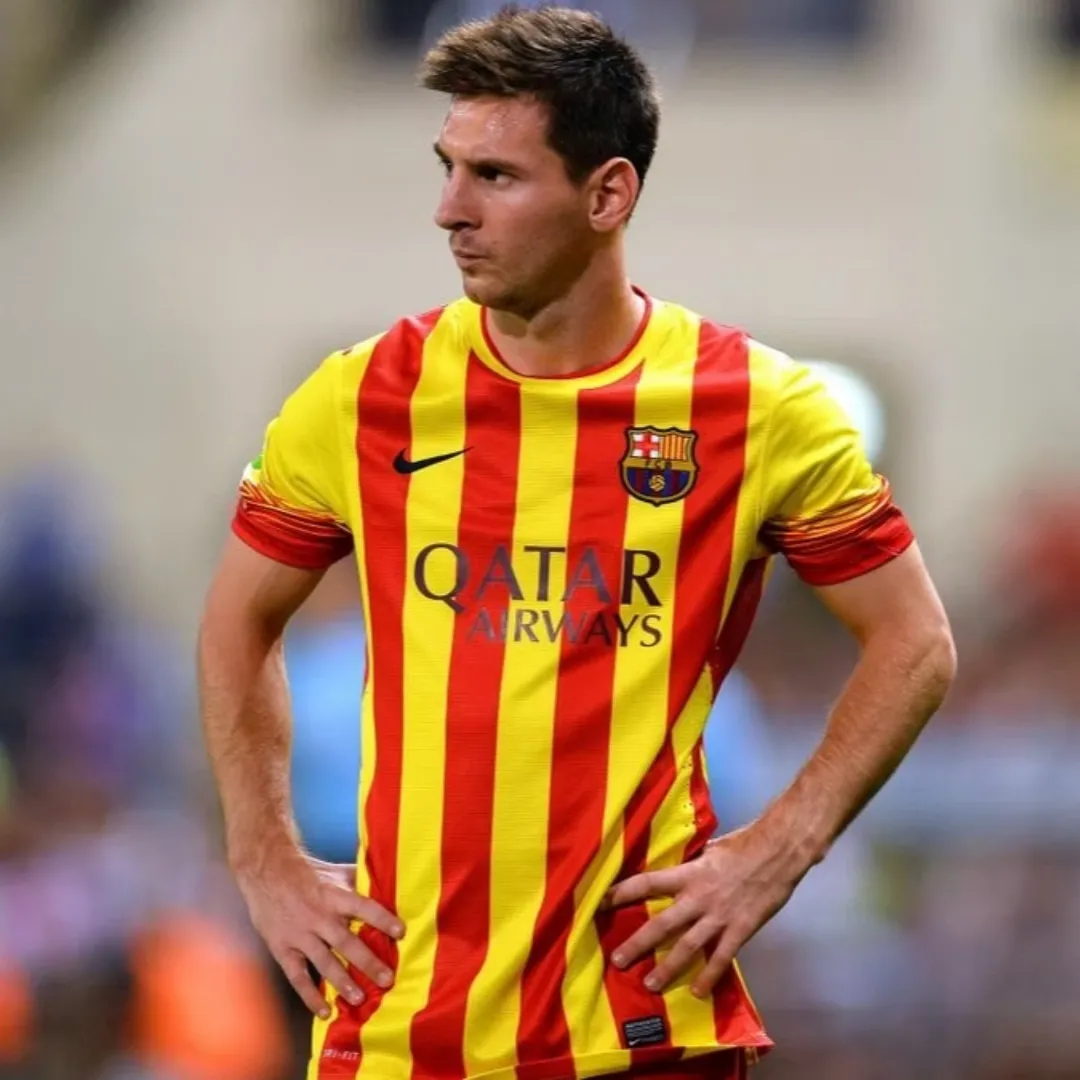 Alternative view of Retro Barcelona Away Jersey 2013/14