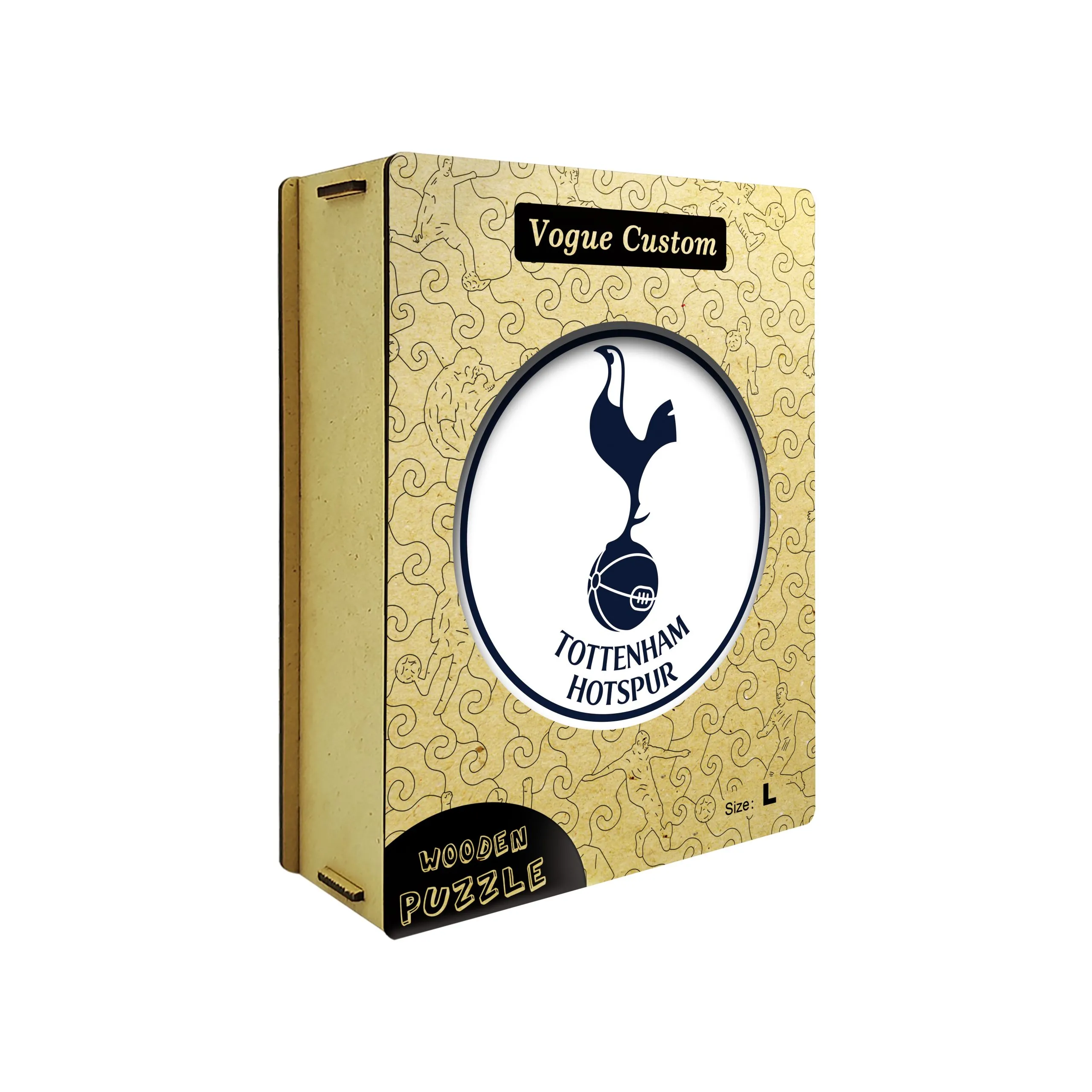 Tottenham Hotspur Logo Wooden Jigsaw Puzzle