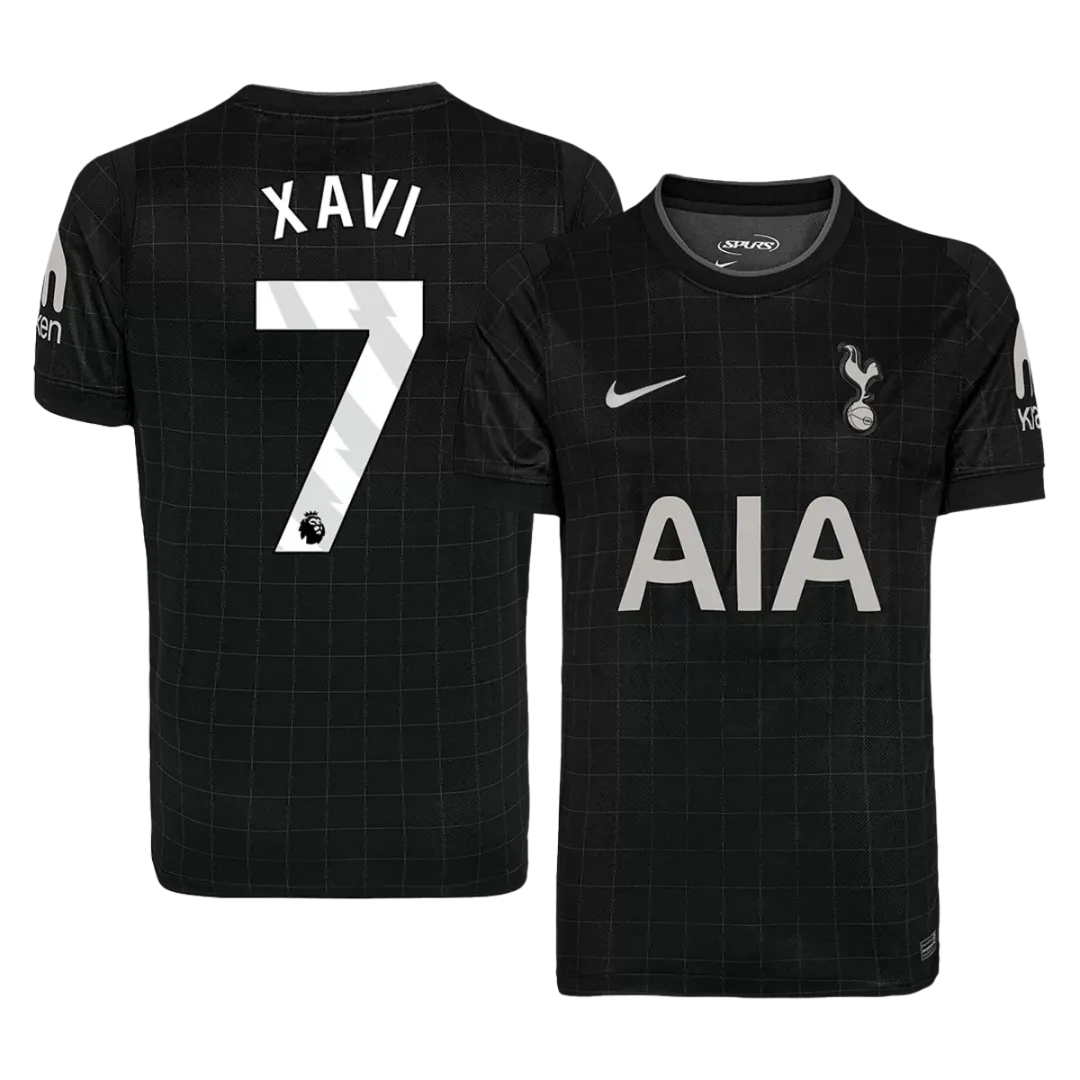 XAVI #7 Tottenham Hotspur Away Jersey 2025/26 - Image 3