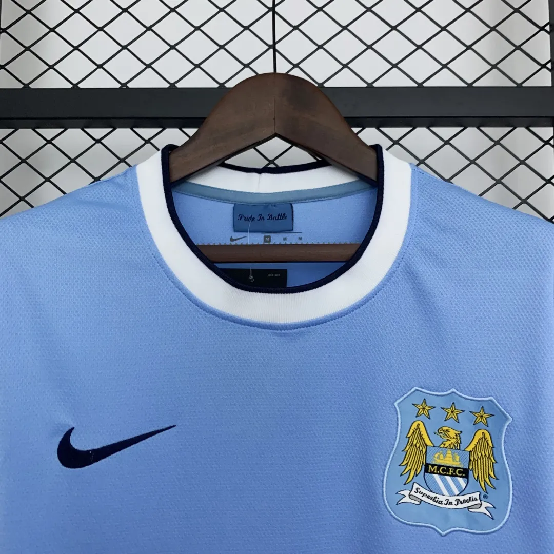 Retro Manchester City Home Jersey 2013/14 - Image 4