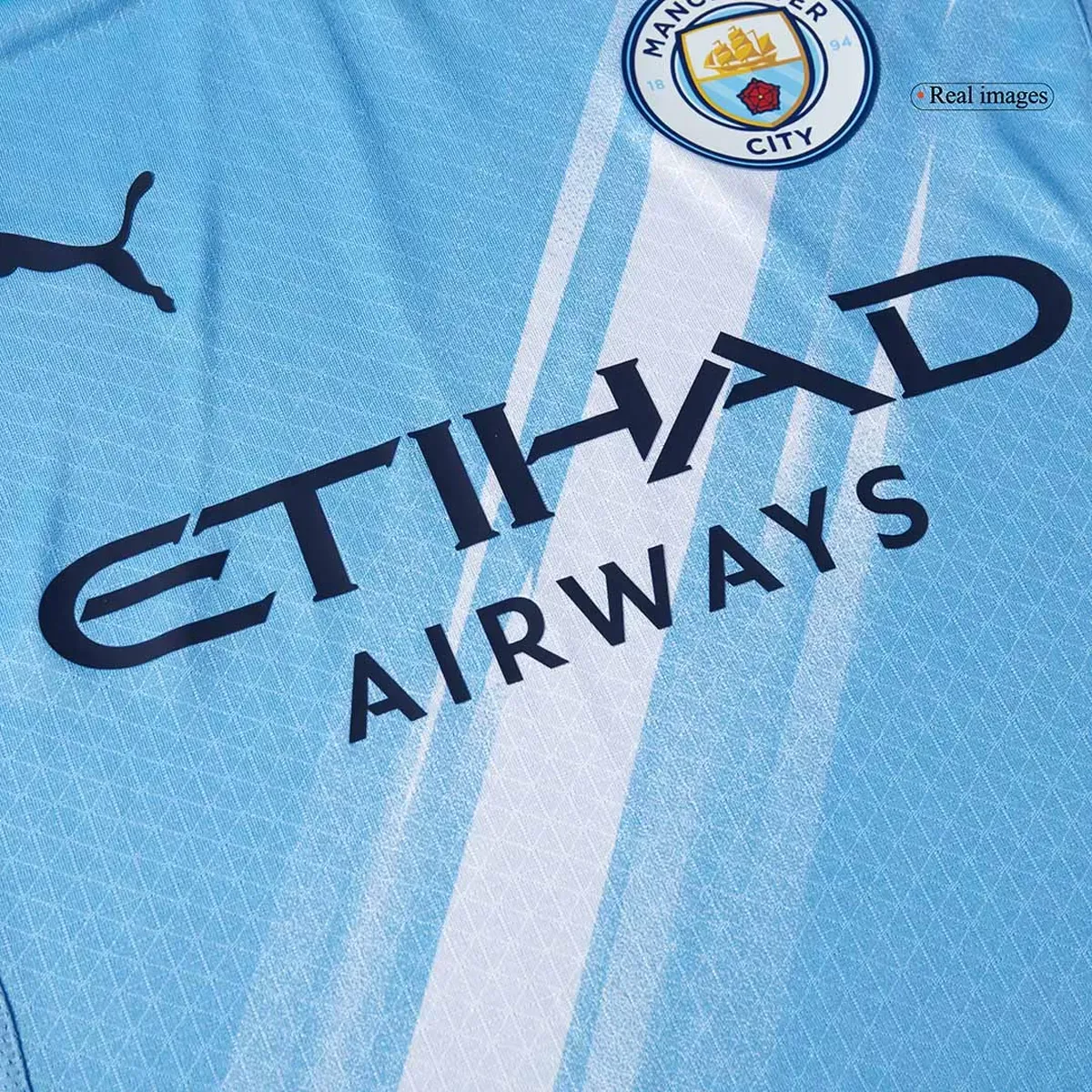 Player Version HAALAND #9 Manchester City Home Jersey 2025/26 - Image 9
