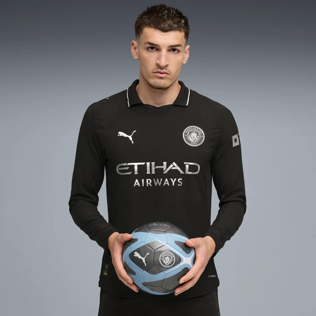 Manchester City Away Long Sleeve Jersey 2025/26 - Image 3