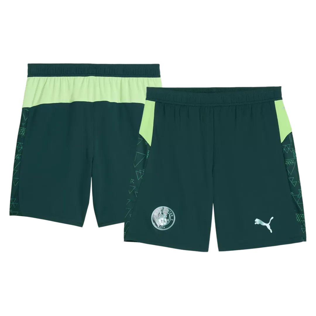 Manchester City Fouth Soccer Shorts 2025/26 - Image 3