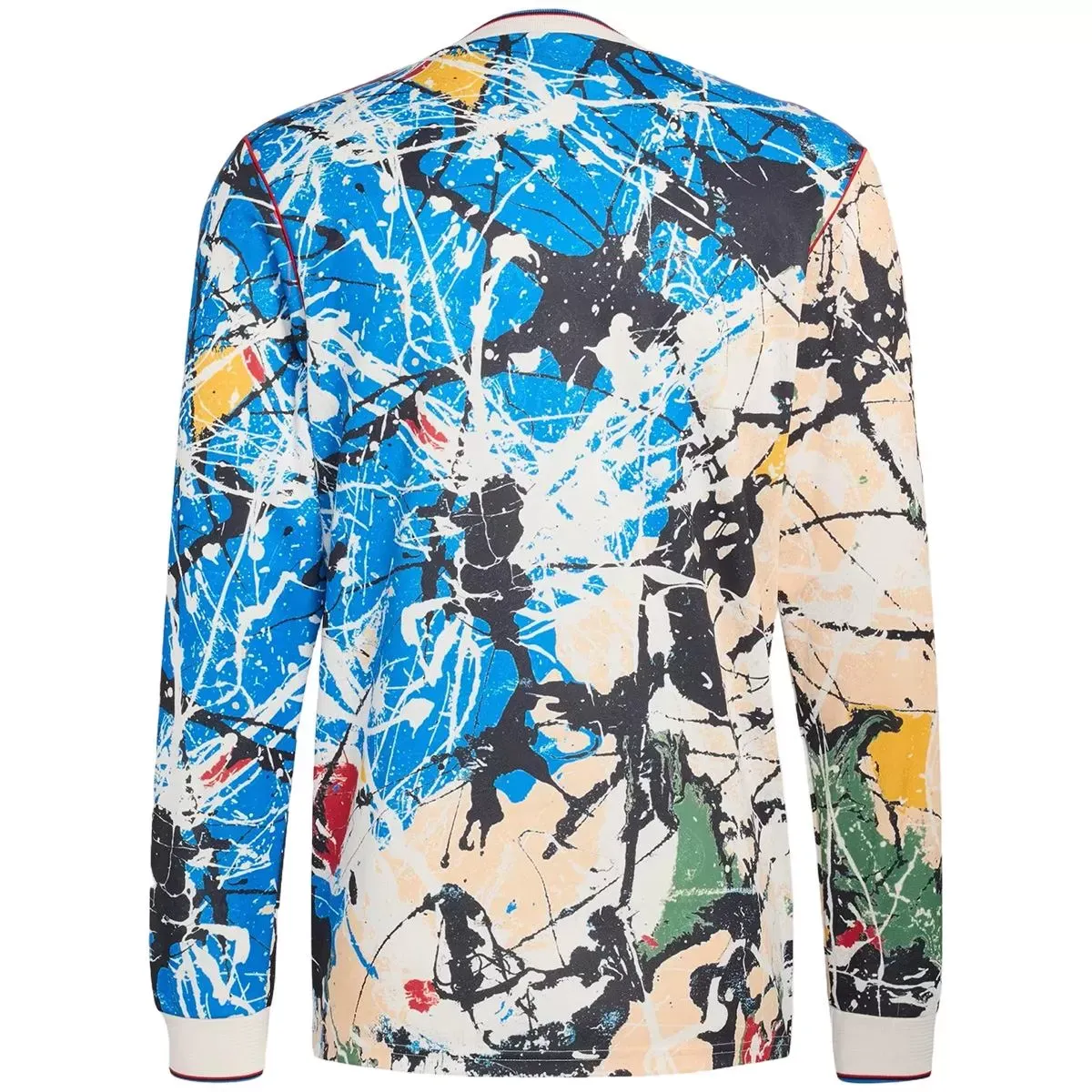Alternative view of Manchester United Stone Roses Long Sleeve Jersey
