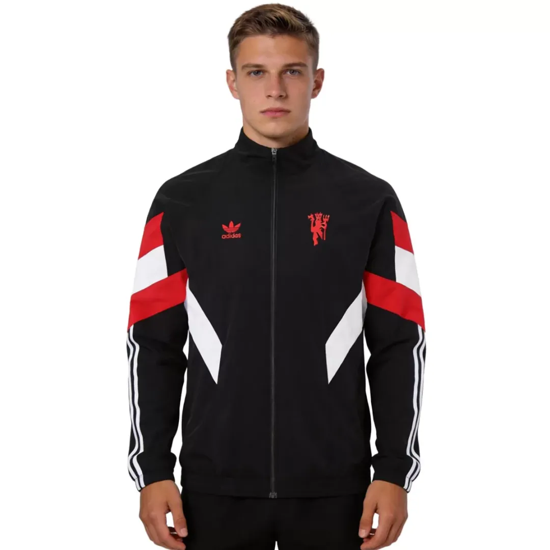 Alternative view of Manchester United Windbreaker Jacket Black 2025/26