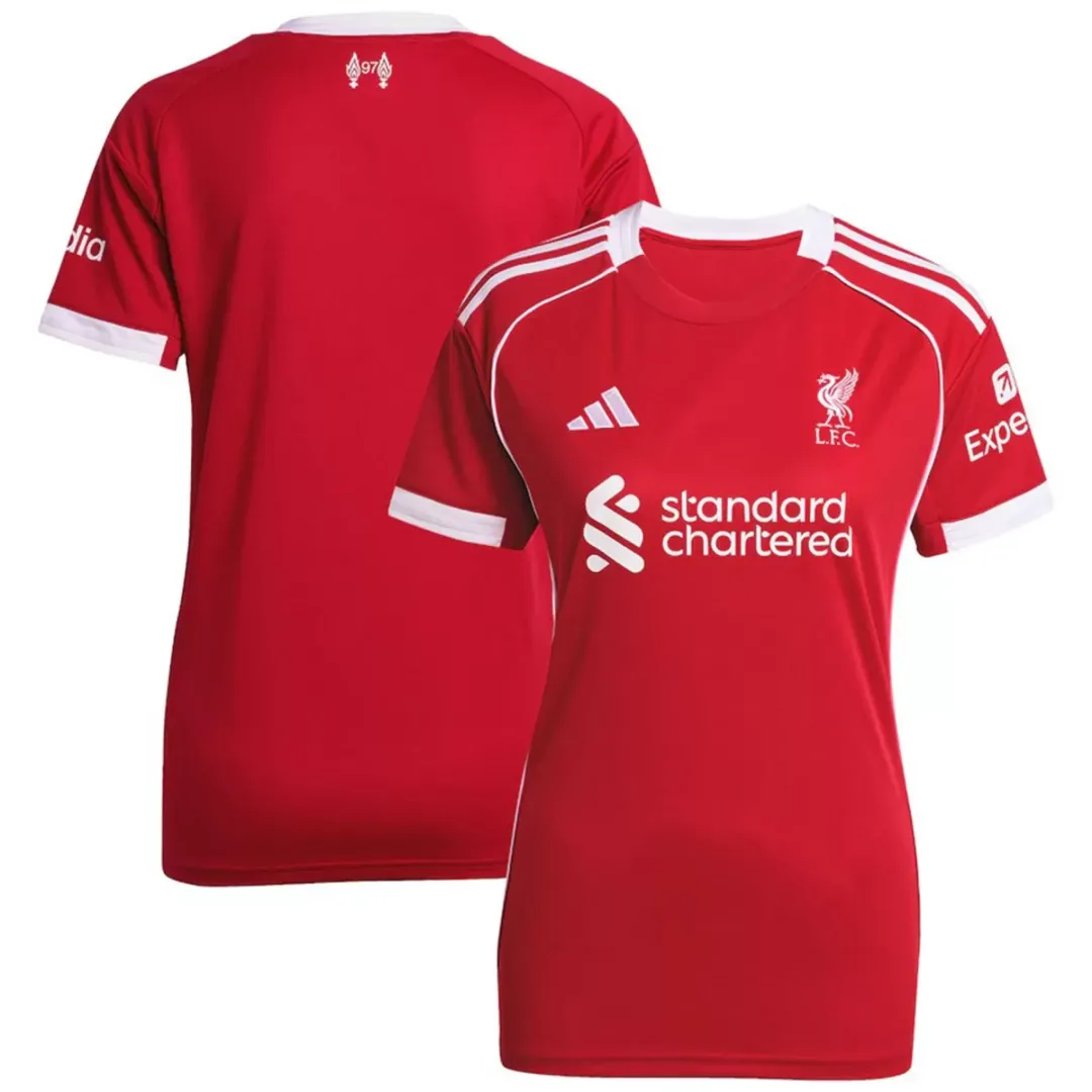 Women's Liverpool Home Jersey 2025/26 - Image 3