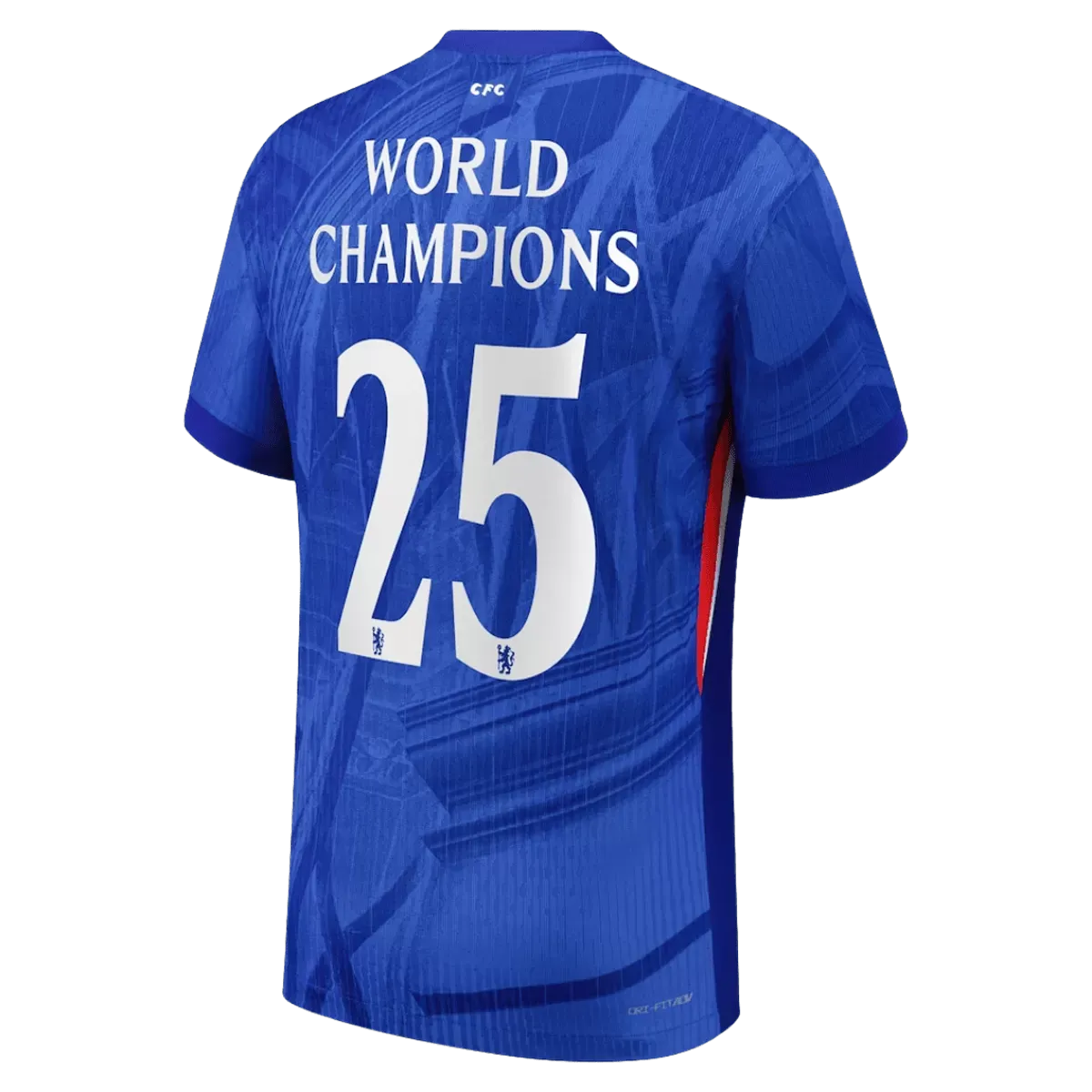WORLD CHAMPIONS #25 Chelsea Home Jersey 2025/26 - World Champion Badge - Image 3