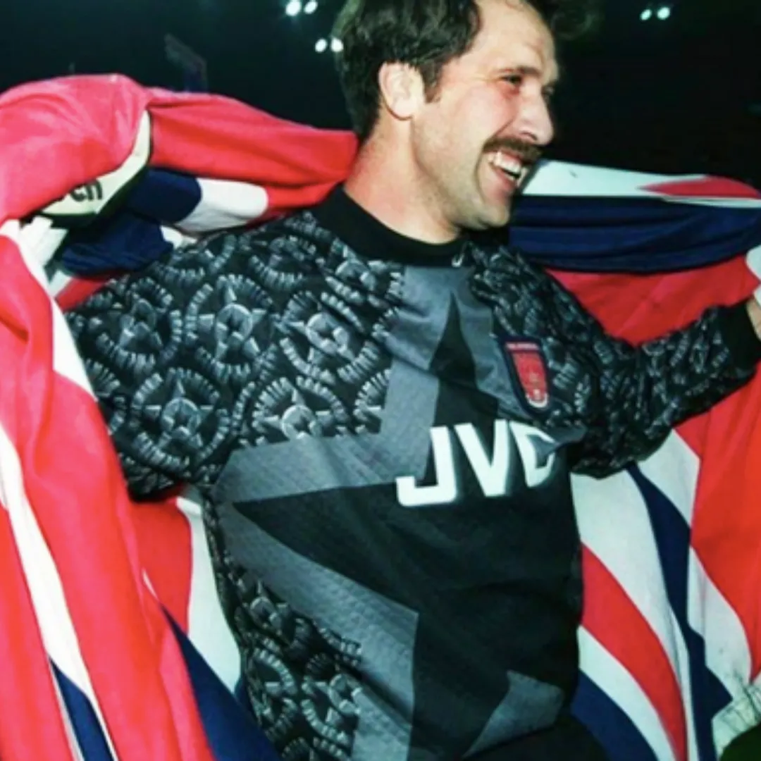 Alternative view of Retro Arsenal Goalkeeper Long Sleeve Jersey 1994/95