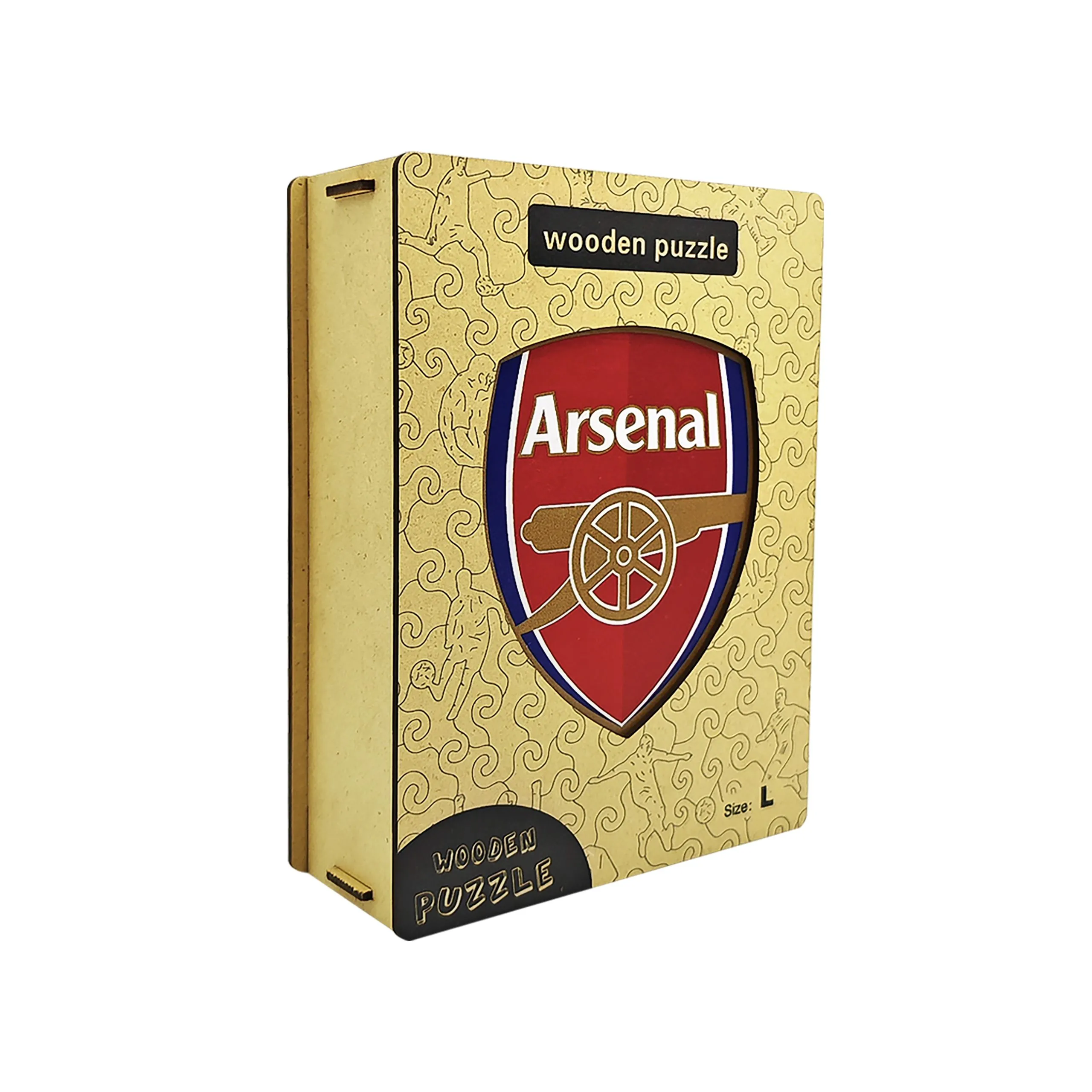 Arsenal Logo Wooden Jigsaw Puzzle